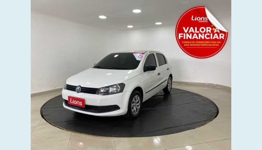 VOLKSWAGEN GOL TEC SPECIAL 1.0 FLEX MANUAL 4P - BRANCO - 2015 Foto 1 (Grande)