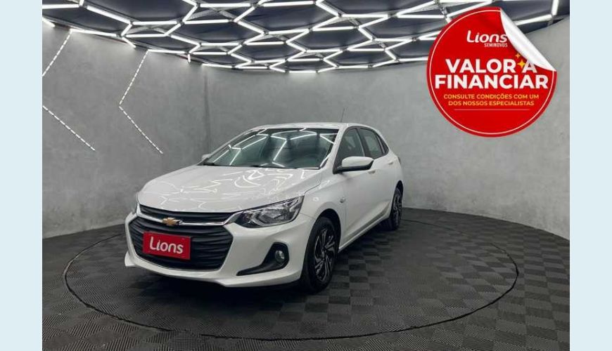 CHEVROLET ONIX LT 1.0 TURBO FLEX MANUAL 4P - BRANCO - 2024 Foto 1 (Grande)