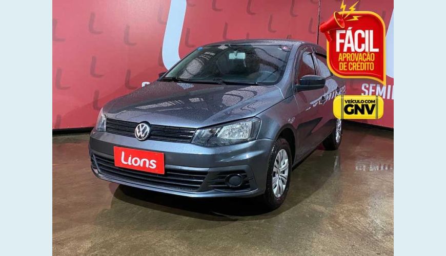 VOLKSWAGEN VOYAGE TRENDLINE 1.6 FLEX MANUAL 4P - CINZA - 2018 Foto 1 (Grande)