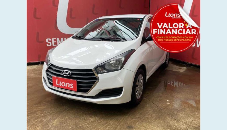 HYUNDAI HB 20 COMFORT 1.0 FLEX MANUAL 4P - BRANCO - 2016 Foto 1 (Grande)