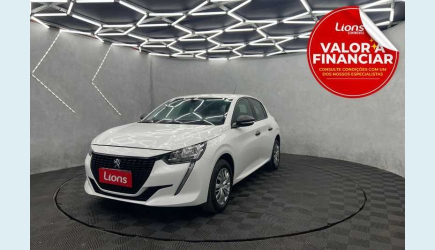 PEUGEOT 208 LIKE 1.0 FLEX MANUAL 4P - BRANCO - 2023 Foto 1 (Grande)