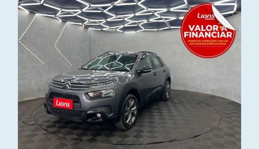 CITROËN C4 CACTUS FEEL 1.6 FLEX AUT. 4P - CINZA - 2022 Foto 1 (Grande)