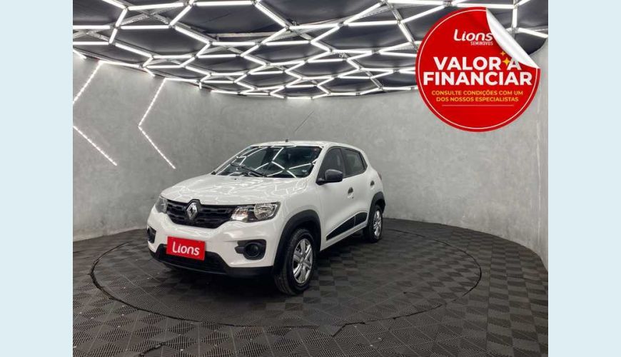 RENAULT KWID ZEN 1.0 12V SCE FLEX MANUAL 4P - BRANCO - 2021 Foto 1 (Grande)
