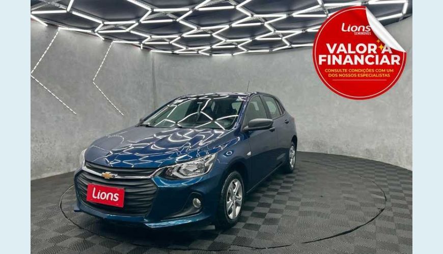 CHEVROLET ONIX 1.0 FLEX MANUAL 4P - AZUL - 2024 Foto 1 (Grande)