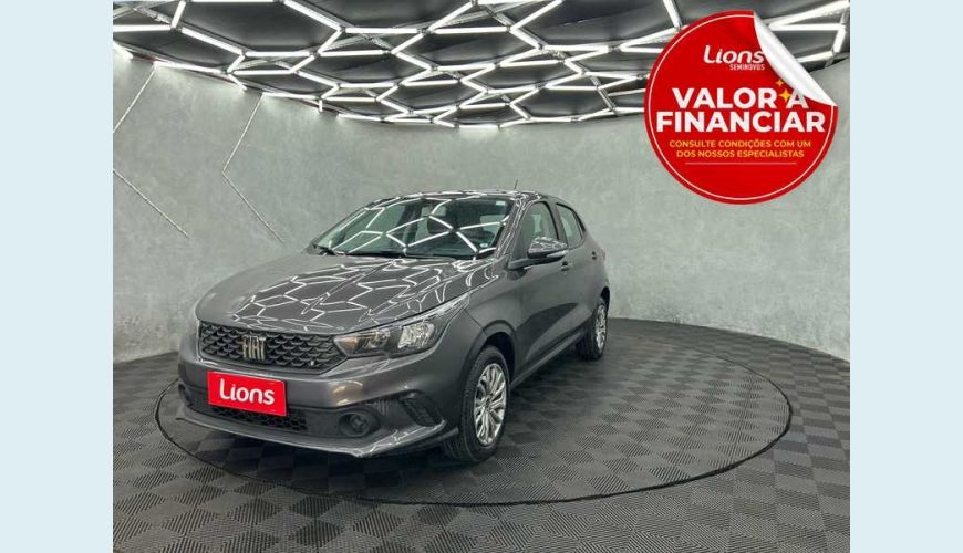 FIAT ARGO 1.0 FLEX MANUAL 4P - CINZA - 2022 Foto 1 (Grande)