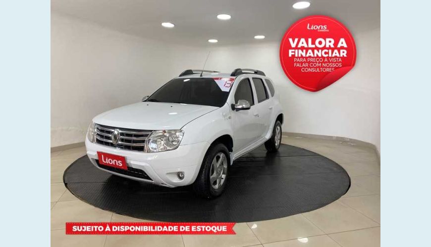 RENAULT DUSTER DYNAMIQUE 2.0 16V FLEX AUT. 4P - BRANCO - 2013 Foto 1 (Grande)