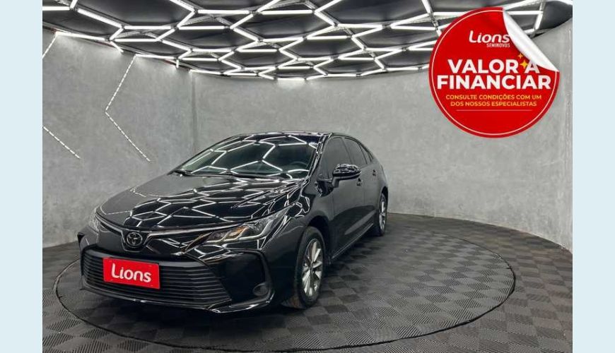 TOYOTA COROLLA GLI 2.0 FLEX AUT. 4P - PRETO - 2024 Foto 1 (Grande)