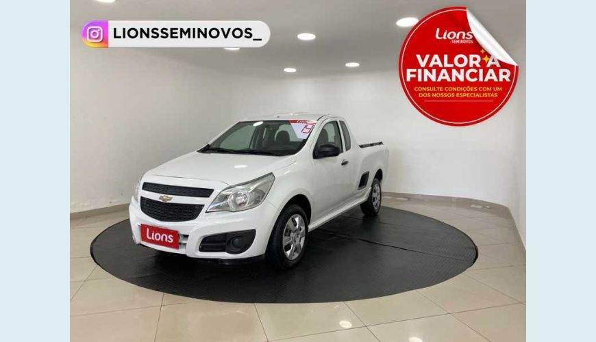 CHEVROLET MONTANA LS 1.4 FLEX MANUAL 2P - BRANCO - 2019 Foto 1 (Grande)