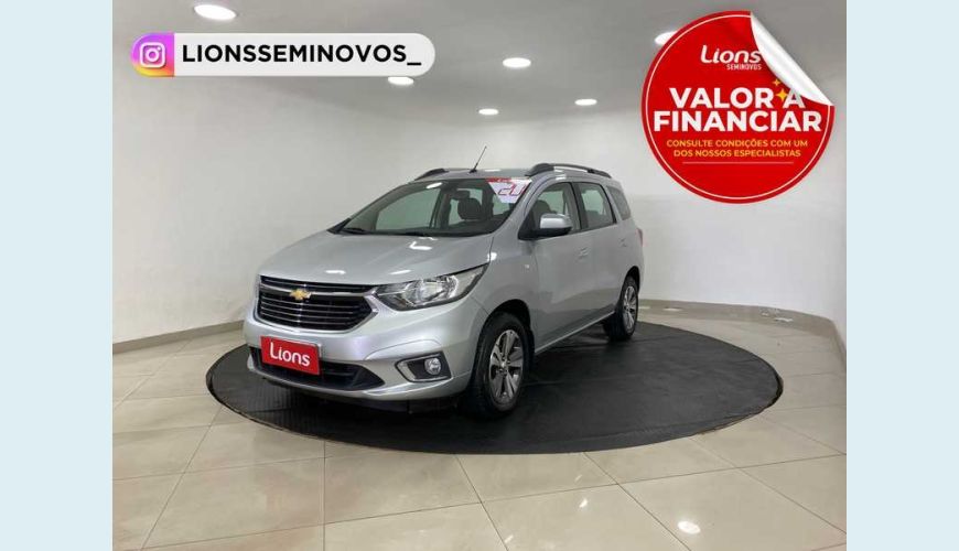 CHEVROLET SPIN PREMIER 7S 1.8 FLEX AUT. 4P - PRATA - 2020 Foto 1 (Grande)