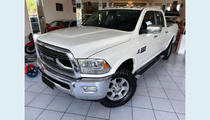DODGE RAM 2500 LARAMIE RAM 6.7 DIESEL MANUAL 2P - BRANCO - 2018 Foto 1 (Grande)
