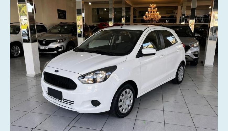 FORD KA SE 1.0 TI-VCT FLEX MANUAL 4P - BRANCO - 2015 Foto 1 (Grande)