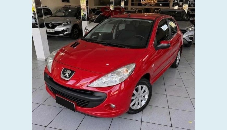 PEUGEOT 207 XR 1.4 8V FLEX MANUAL 4P - VERMELHO - 2013 Foto 1 (Grande)