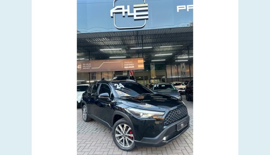 TOYOTA COROLLA CROSS FLEX AUT. 4P - PRETO - 2024 Foto 1 (Grande)