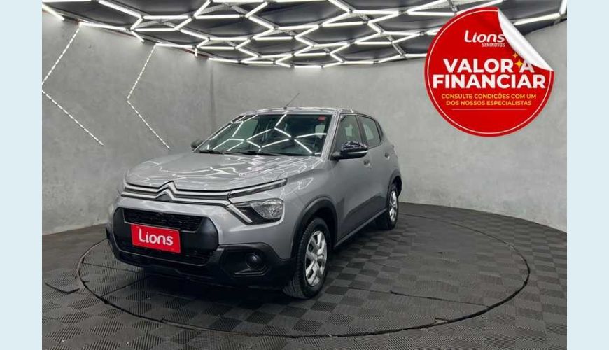 CITROËN C3 LIVE 1.0 - PRATA - 2024 Foto 1 (Grande)