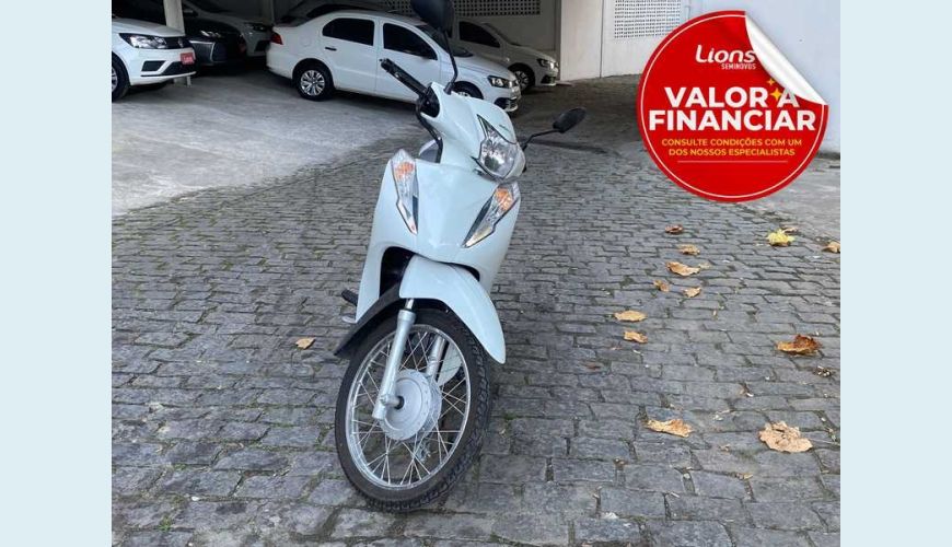 HONDA HONDA BIZ 110I CBS GASOLINA - BRANCO - 2022 Foto 1 (Grande)