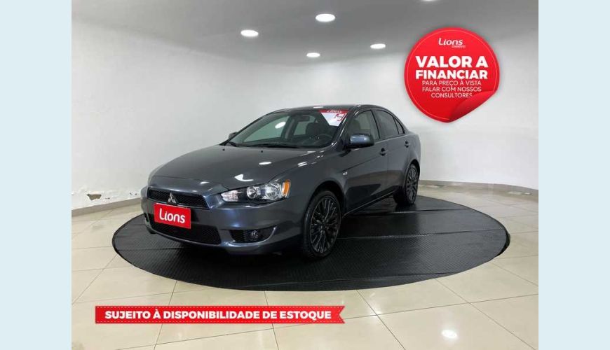 MITSUBISHI MITSUBISHI LANCER HL-T 2.0 16V GASOLINA AUT. 4P - CINZA - 2019 Foto 1 (Grande)