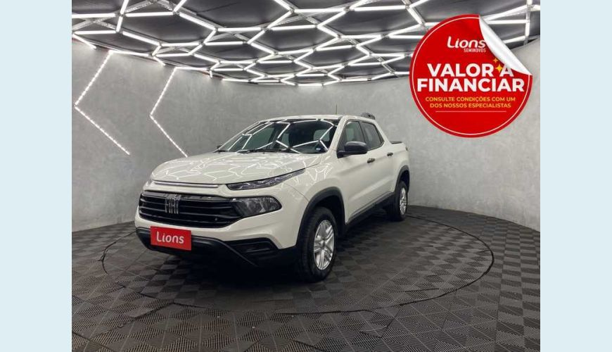 FIAT FIAT TORO ENDURANCE 1.8 FLEX AUT. 4P - BRANCO - 2022 Foto 1 (Grande)