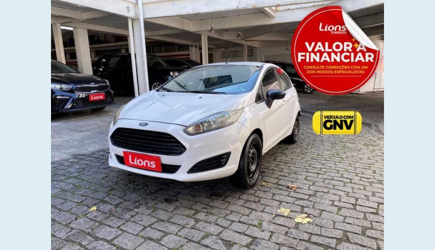 FORD FIESTA S 1.5 16V FLEX MANUAL 4P - BRANCO - 2014 Foto 1 (Grande)