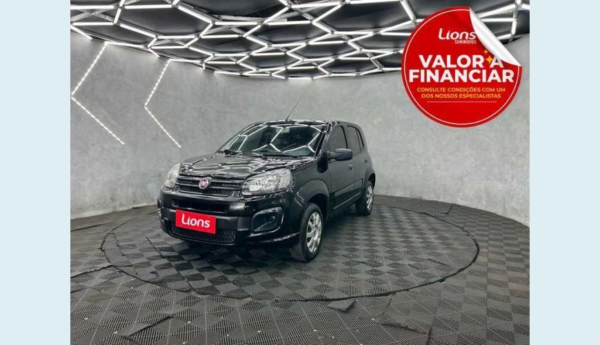 FIAT UNO ATTRACTIVE 1.0 FLEX MANUAL 4P - BRANCO - 2021 Foto 1 (Grande)