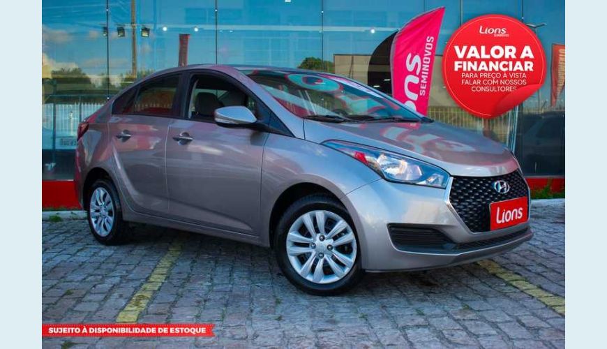 HYUNDAI HB 20S COMFORT PLUS 1.6 FLEX AUT. 4P - PRATA - 2019 Foto 1 (Grande)