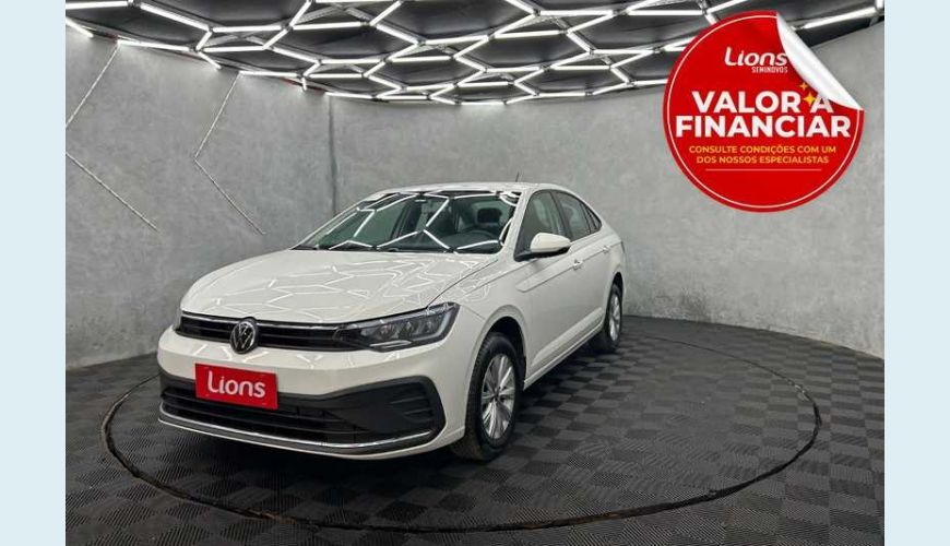 VOLKSWAGEN VIRTUS 1.0 TSI FLEX MANUAL 4P - BRANCO - 2024 Foto 1 (Grande)