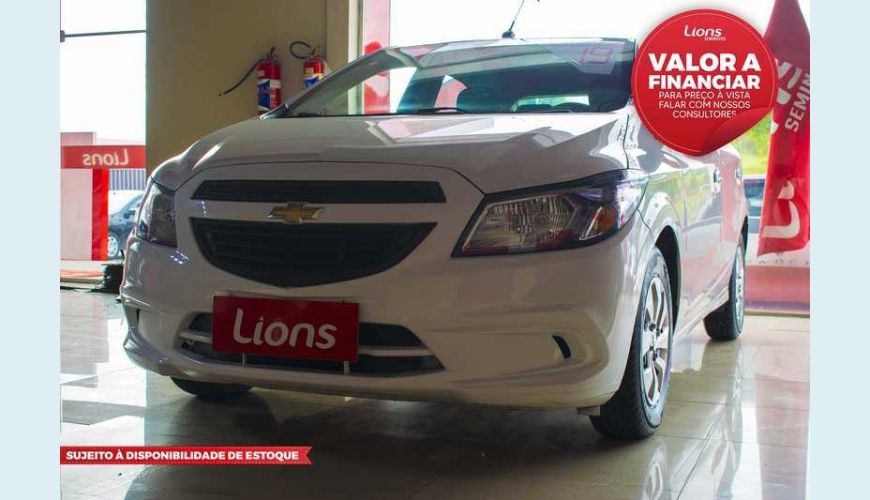 CHEVROLET CHEVROLET ONIX JOY 1.0 FLEX MANUAL 4P - BRANCO - 2019 Foto 1 (Grande)