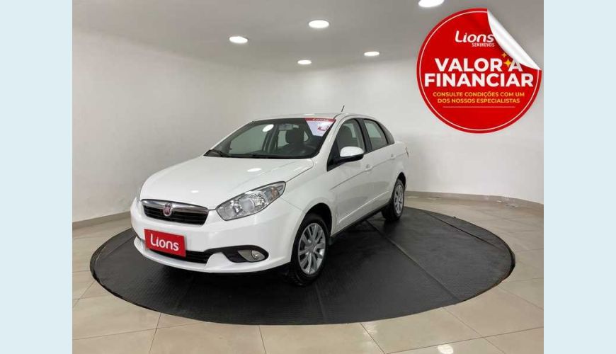 FIAT FIAT GRAND SIENA EVO ATTRACTIVE 1.4 8V FLEX MANUAL 4P - BRANCO - 2016 Foto 1 (Grande)