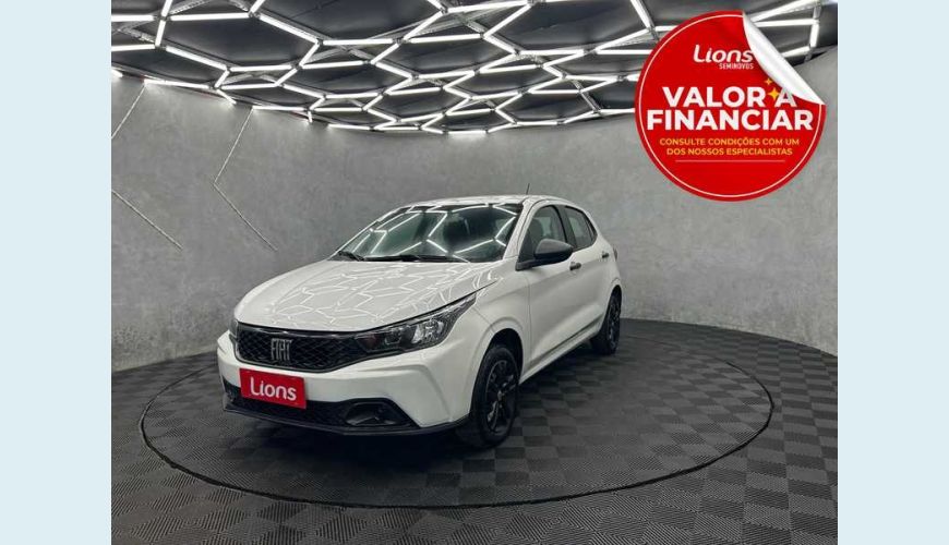 FIAT ARGO 1.0 FLEX MANUAL 4P - BRANCO - 2023 Foto 1 (Grande)
