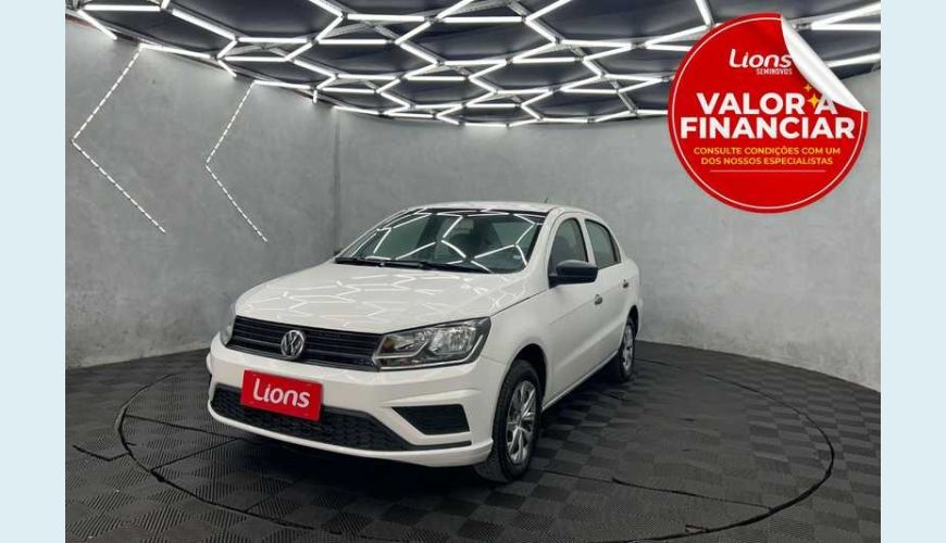 VOLKSWAGEN VOYAGE 1.0 MPI FLEX MANUAL 4P - BRANCO - 2023 Foto 1 (Grande)