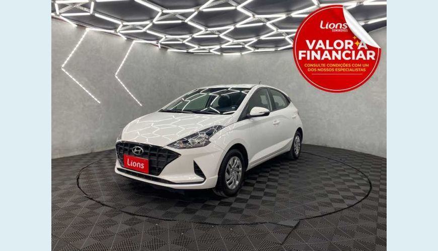 HYUNDAI HB 20 VISION 1.0 FLEX MANUAL 4P - BRANCO - 2022 Foto 1 (Grande)
