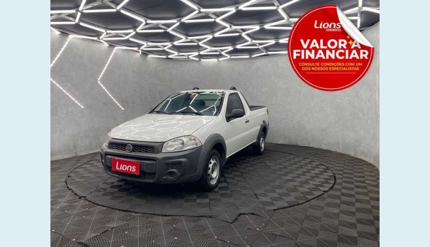 FIAT STRADA WORKING 1.4 FLEX MANUAL 2P - BRANCO - 2016 Foto 1 (Grande)