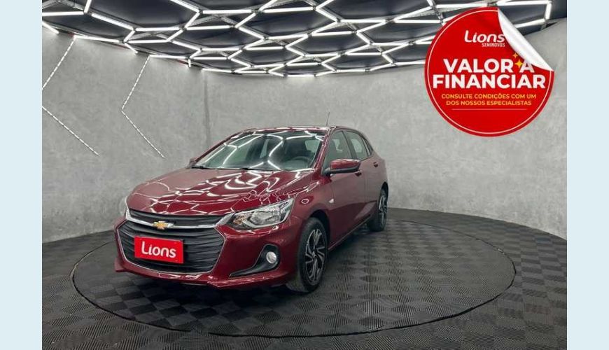 CHEVROLET ONIX LT 1.0 TURBO FLEX MANUAL 4P - VERMELHO - 2024 Foto 1 (Grande)