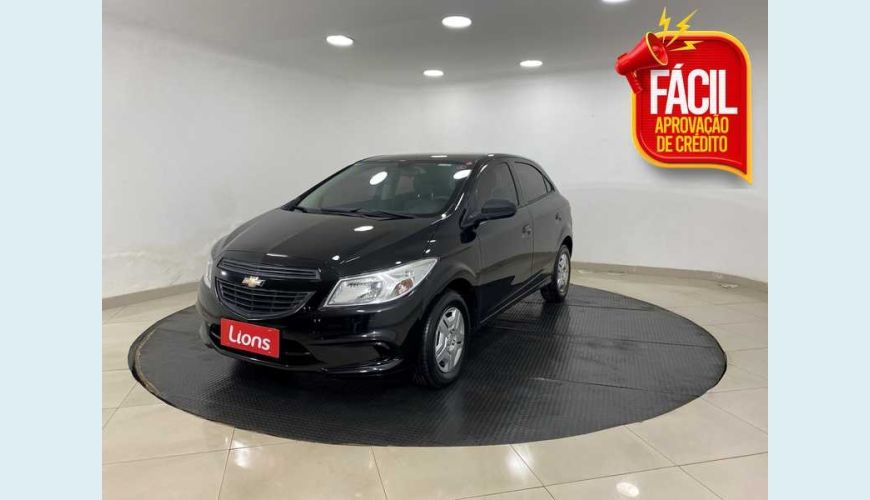 CHEVROLET CHEVROLET ONIX LS 1.0 FLEX MANUAL 4P - PRETO - 2016 Foto 1 (Grande)