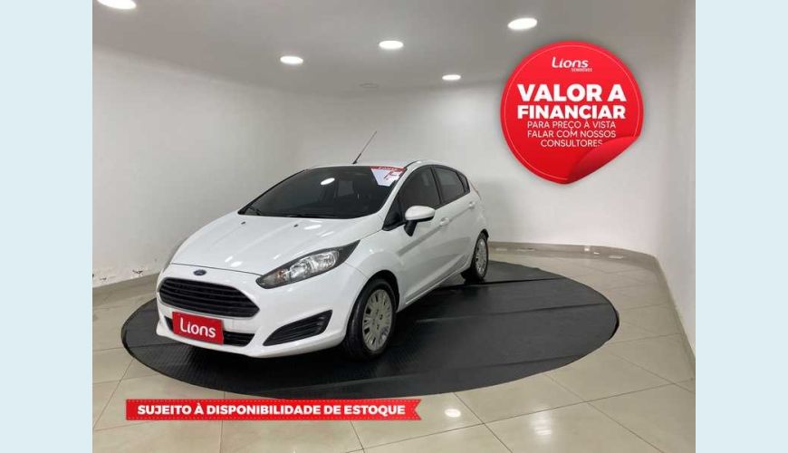 FORD FIESTA S 1.5 16V FLEX MANUAL 4P - BRANCO - 2015 Foto 1 (Grande)