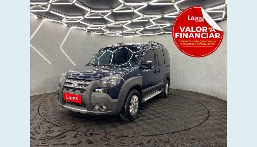 FIAT DOBLO ADVENTURE 1.8 FLEX MANUAL 4P - AZUL - 2014 Foto 1 (Grande)