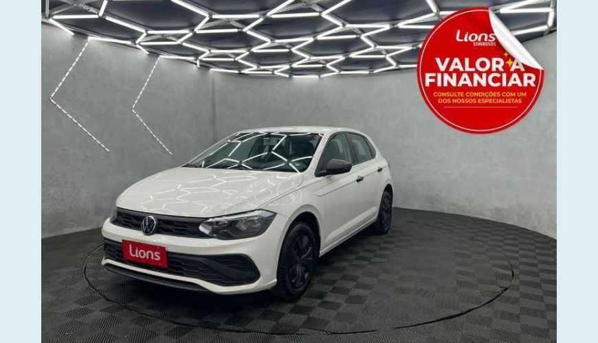 VOLKSWAGEN POLO TRACK 1.0 FLEX MANUAL 5P - BRANCO - 2024 Foto 1 (Grande)