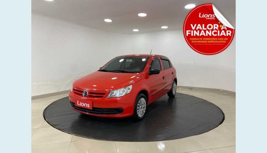 VOLKSWAGEN GOL G5 1.0 FLEX MANUAL 4P - VERMELHO - 2010 Foto 1 (Grande)