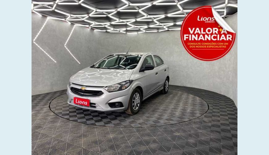 CHEVROLET ONIX JOY 1.0 FLEX MANUAL 4P - PRATA - 2020 Foto 1 (Grande)