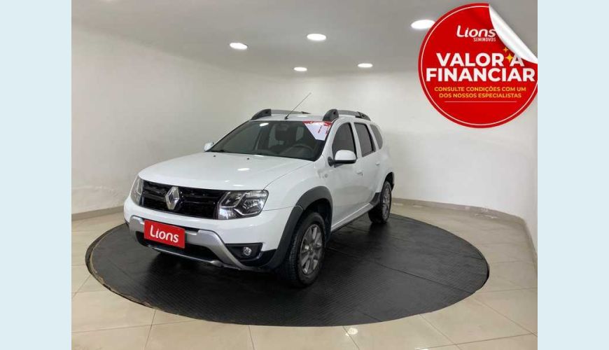 RENAULT RENAULT DUSTER DYNAMIQUE 1.6 16V FLEX MANUAL 4P - BRANCO - 2017 Foto 1 (Grande)