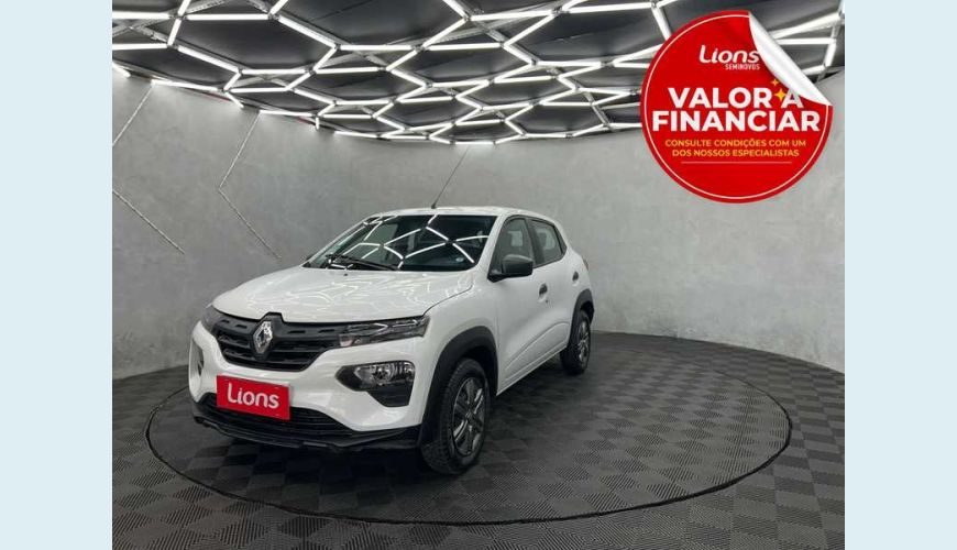 RENAULT KWID ZEN 1.0 FLEX MANUAL 4P - BRANCO - 2023 Foto 1 (Grande)