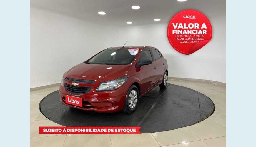 CHEVROLET CHEVROLET ONIX JOY 1.0 FLEX MANUAL 4P - VERMELHO - 2019 Foto 1 (Grande)