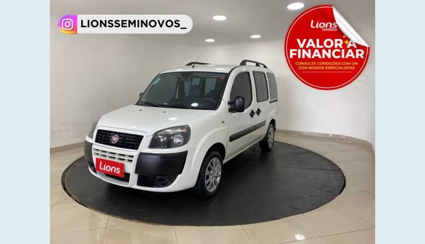 FIAT DOBLO ESSENCE 1.8 FLEX MANUAL 4P - BRANCO - 2019 Foto 1 (Grande)