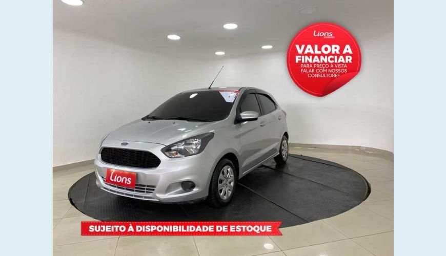 FORD FORD KA SE 1.0 FLEX MANUAL 4P - PRATA - 2017 Foto 1 (Grande)