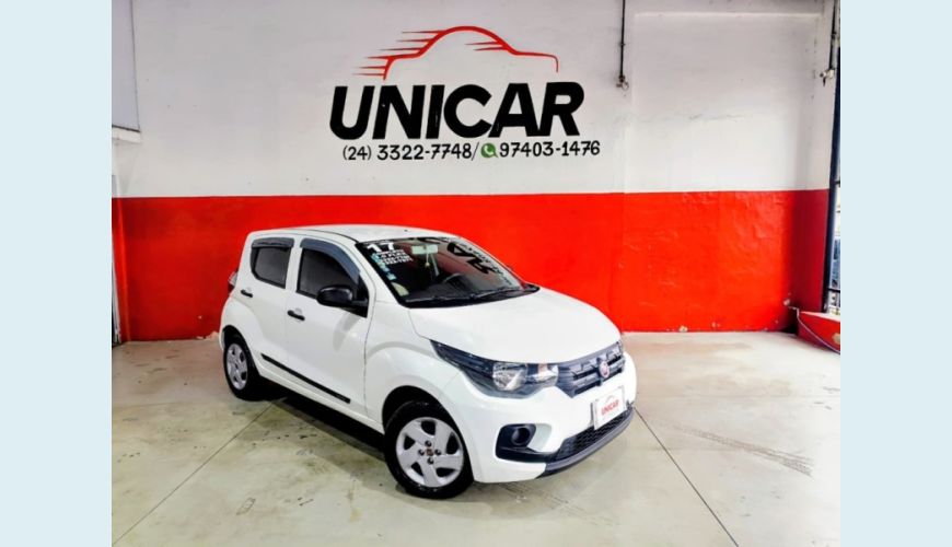 FIAT FIAT MOBI FLEX MANUAL 4P - BRANCO - 2017 Foto 1 (Grande)
