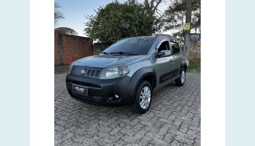 FIAT UNO FLEX MANUAL 5P - CINZA - 2011 Foto 1 (Grande)