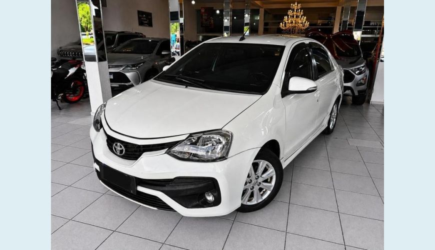 TOYOTA ETIOS XLS 1.5 FLEX MANUAL 4P - BRANCO - 2018 Foto 1 (Grande)