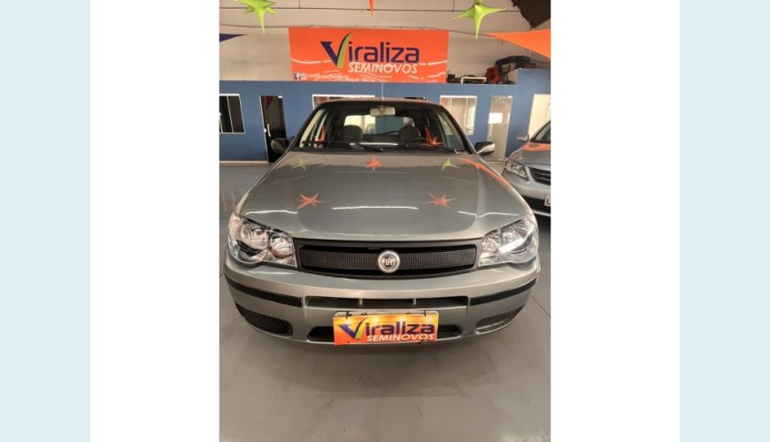 FIAT FIAT PALIO FLEX MANUAL 4P - CINZA - 2007 Foto 1 (Grande)