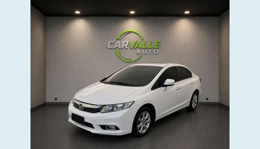 HONDA HONDA CIVIC EXS 1.8 16V FLEX MANUAL 4P - BRANCO - 2012 Foto 1 (Grande)