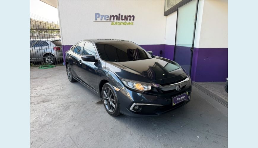 HONDA CIVIC FLEX AUT. 4P - AZUL - 2021 Foto 1 (Grande)