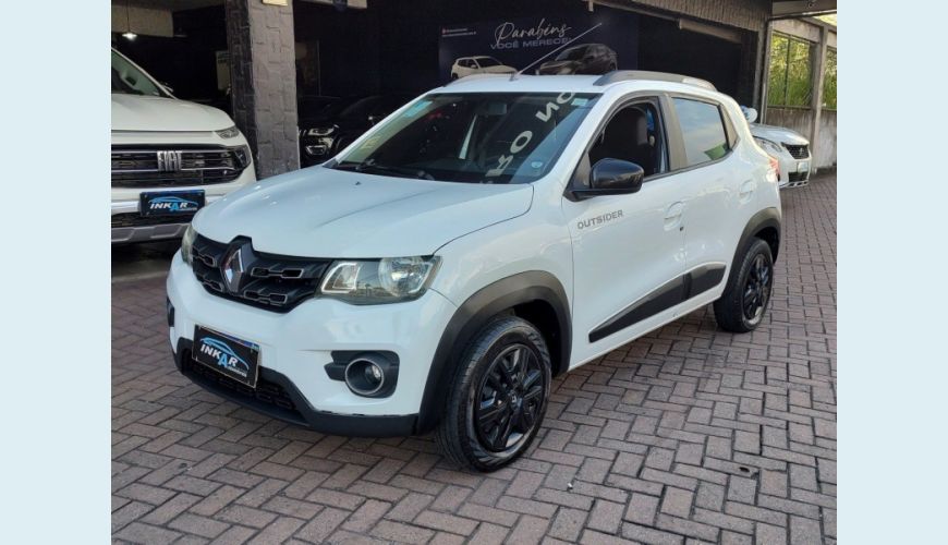 RENAULT KWID FLEX MANUAL 4P - BRANCO - 2022 Foto 1 (Grande)